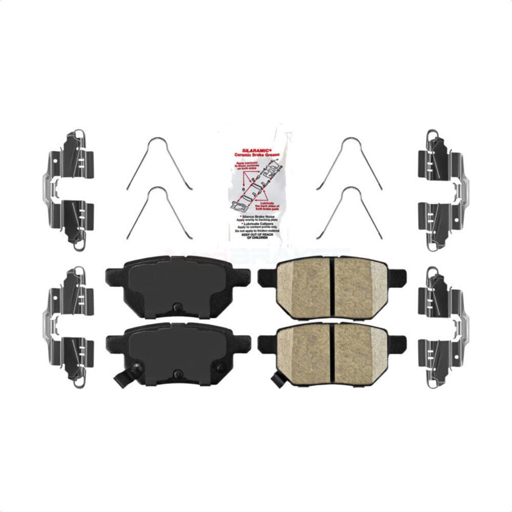 AmeriBRAKES - NWF-PRC1423 - Rear Disc Brake Pad image 1