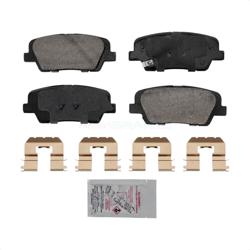 AmeriBRAKES - NWF-PRC1439 - Rear Disc Brake Pad image 1