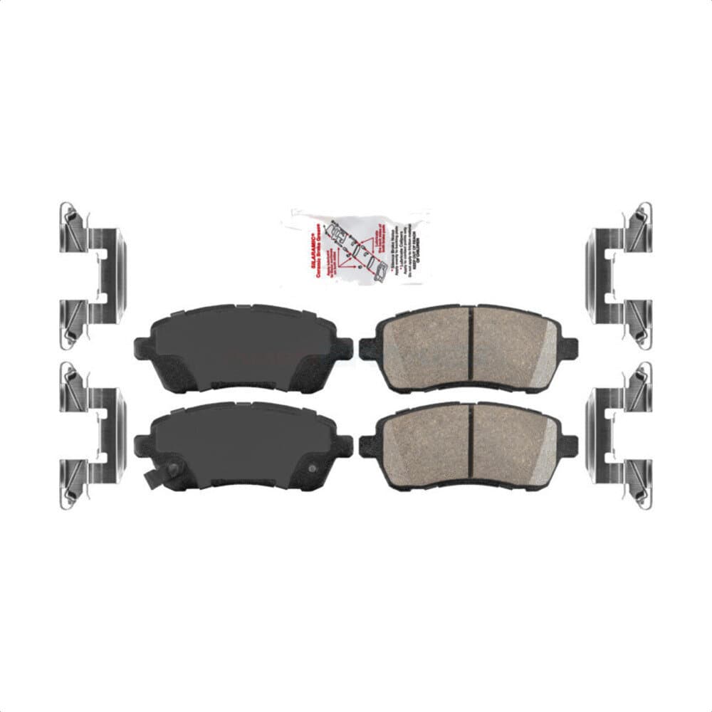 AmeriBRAKES - NWF-PRC1454A - Front Disc Brake Pad image 1