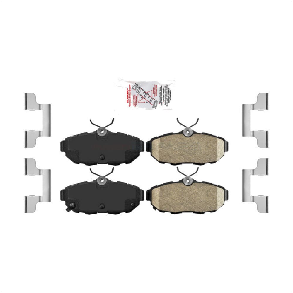 AmeriBRAKES - NWF-PRC1465 - Rear Disc Brake Pad image 1