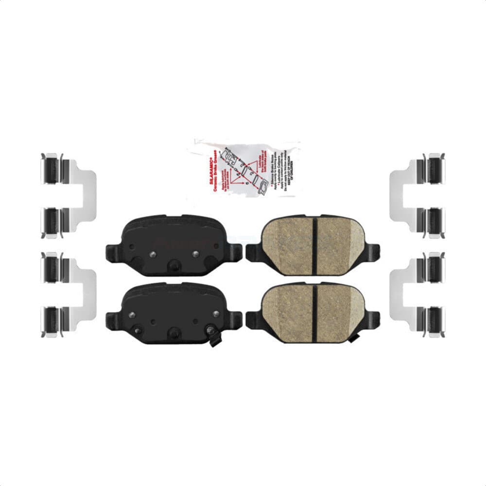 AmeriBRAKES - NWF-PRC1569 - Rear Disc Brake Pad image 1