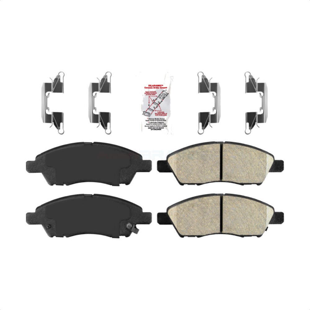 AmeriBRAKES - NWF-PRC1592 - Front Disc Brake Pad image 1
