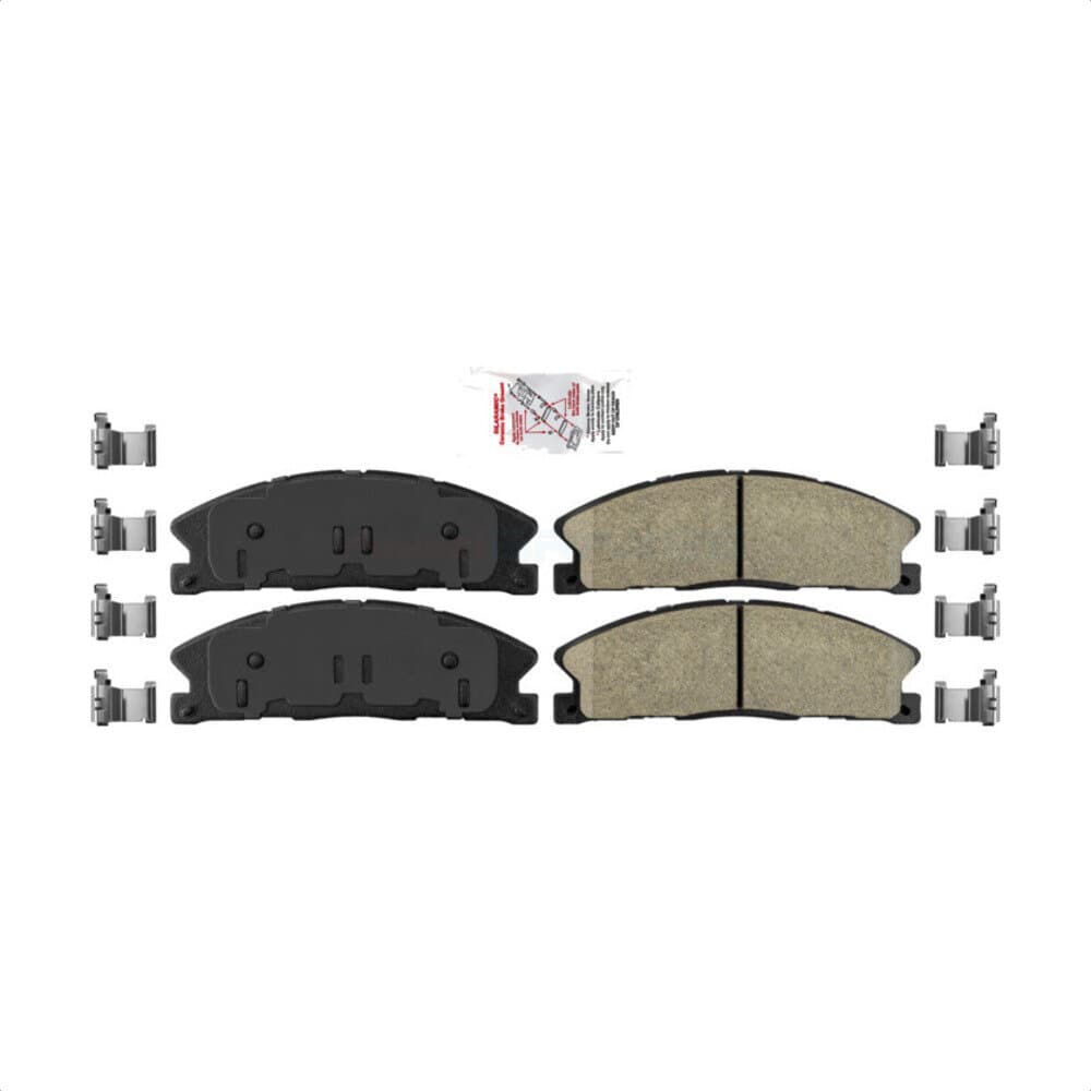 AmeriBRAKES - NWF-PRC1611 - Front Disc Brake Pad image 1