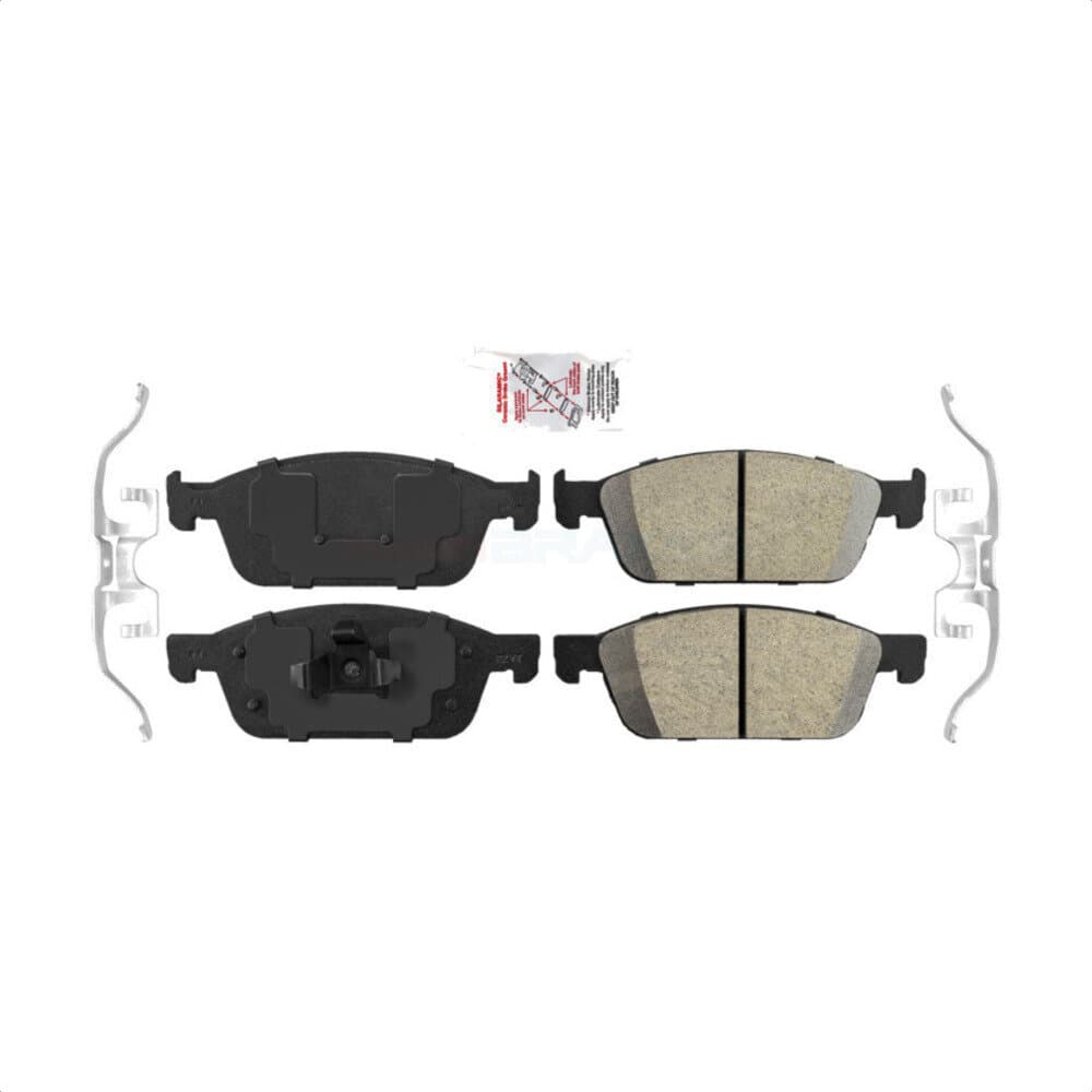 AmeriBRAKES - NWF-PRC1645 - Front Disc Brake Pad image 1