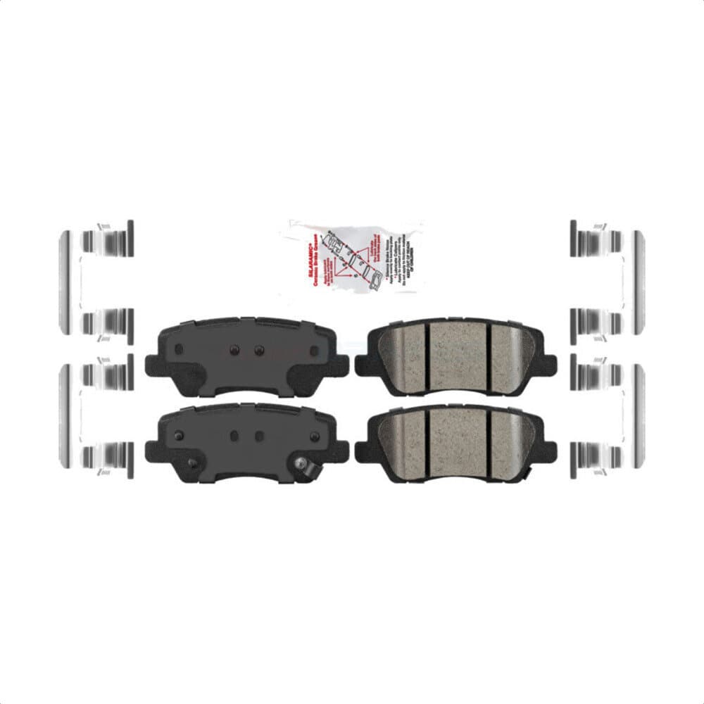 AmeriBRAKES - NWF-PRC1659 - Rear Disc Brake Pad image 1