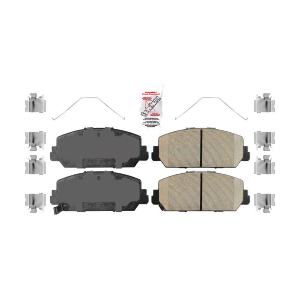 AmeriBRAKES - NWF-PRC1697 - Front Disc Brake Pad image 1