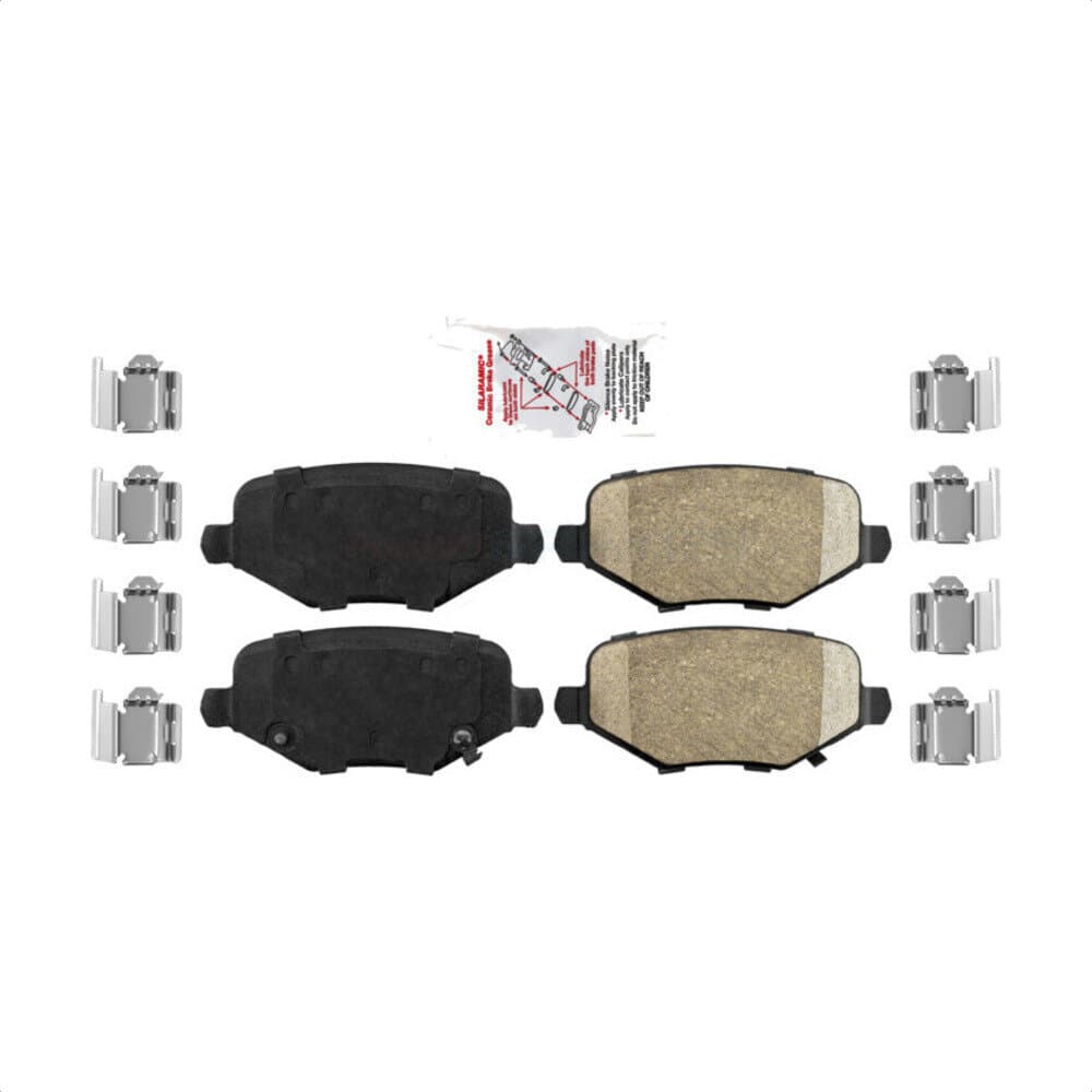 AmeriBRAKES - NWF-PRC1719 - Rear Disc Brake Pad image 1