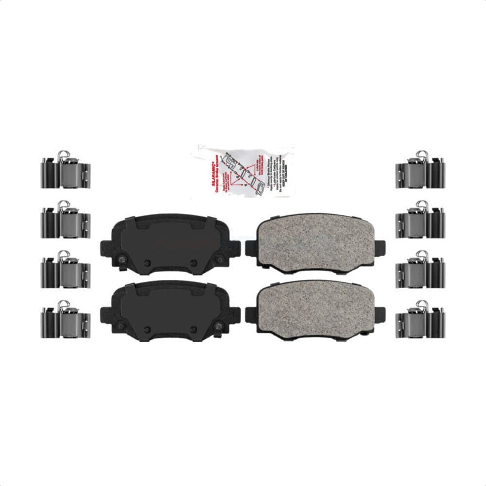 AmeriBRAKES - NWF-PRC1734 - Rear Disc Brake Pad image 1