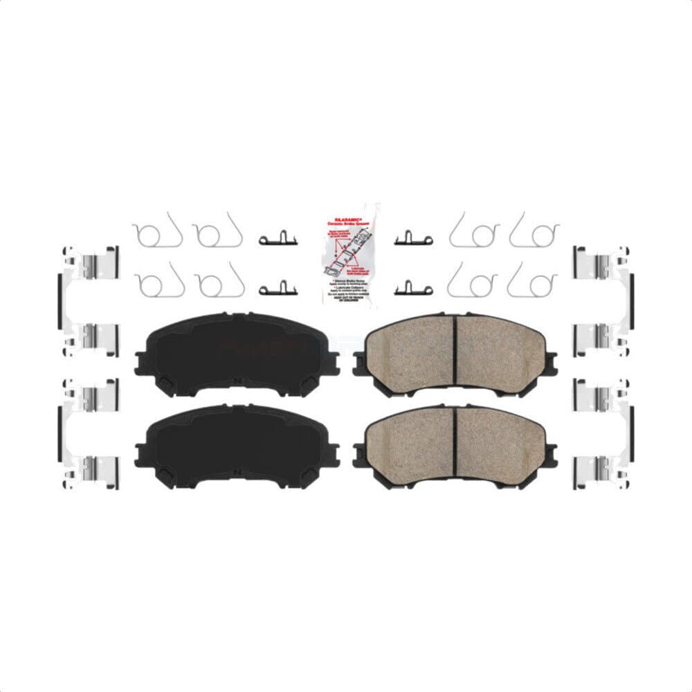 AmeriBRAKES - NWF-PRC1737 - Front Disc Brake Pad image 1