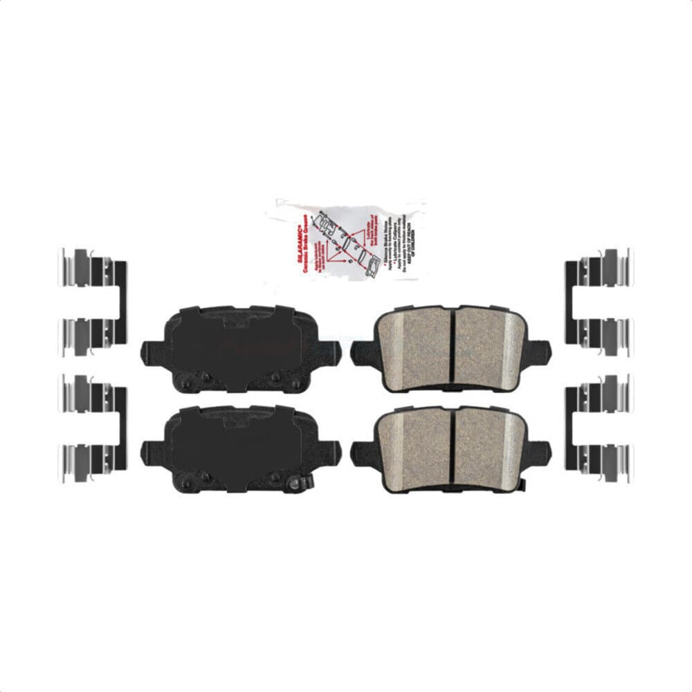 AmeriBRAKES - NWF-PRC1857 - Rear Disc Brake Pad image 1