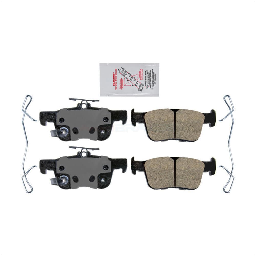 AmeriBRAKES - NWF-PRC2102 - Rear Disc Brake Pad image 1