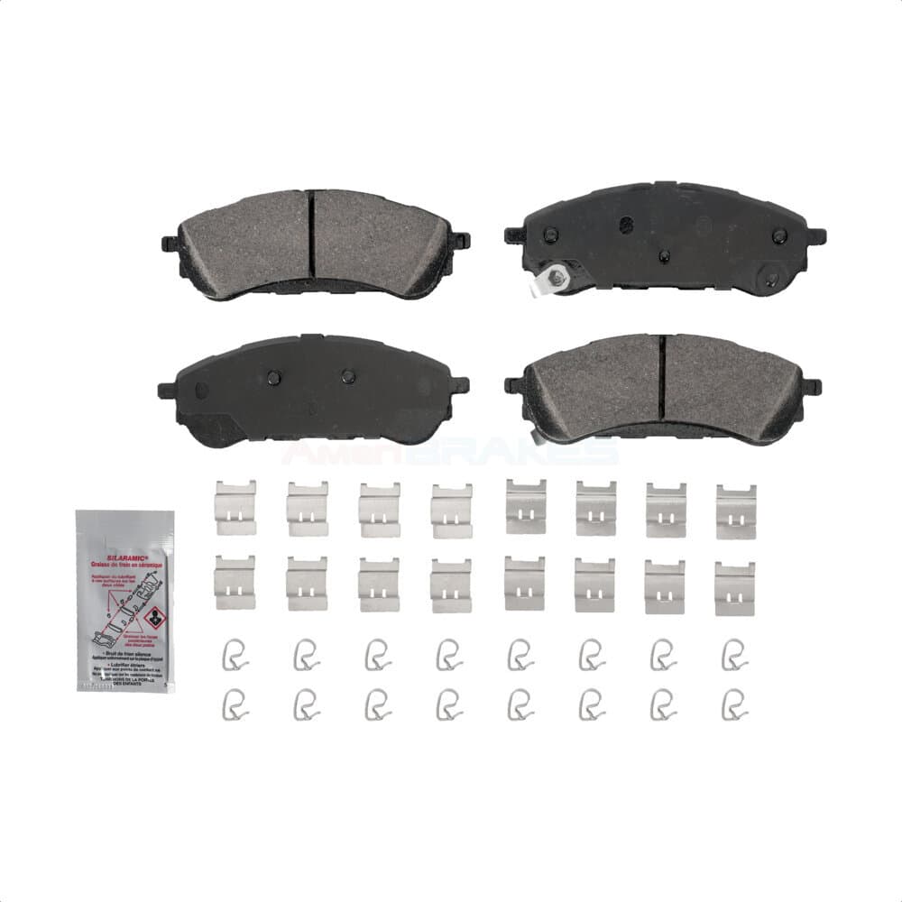 AmeriBRAKES - NWF-PRC2208 - Rear Disc Brake Pad image 1