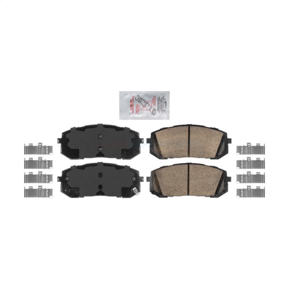 AmeriBRAKES - NWF-PRC2302 - Front Disc Brake Pad image 1