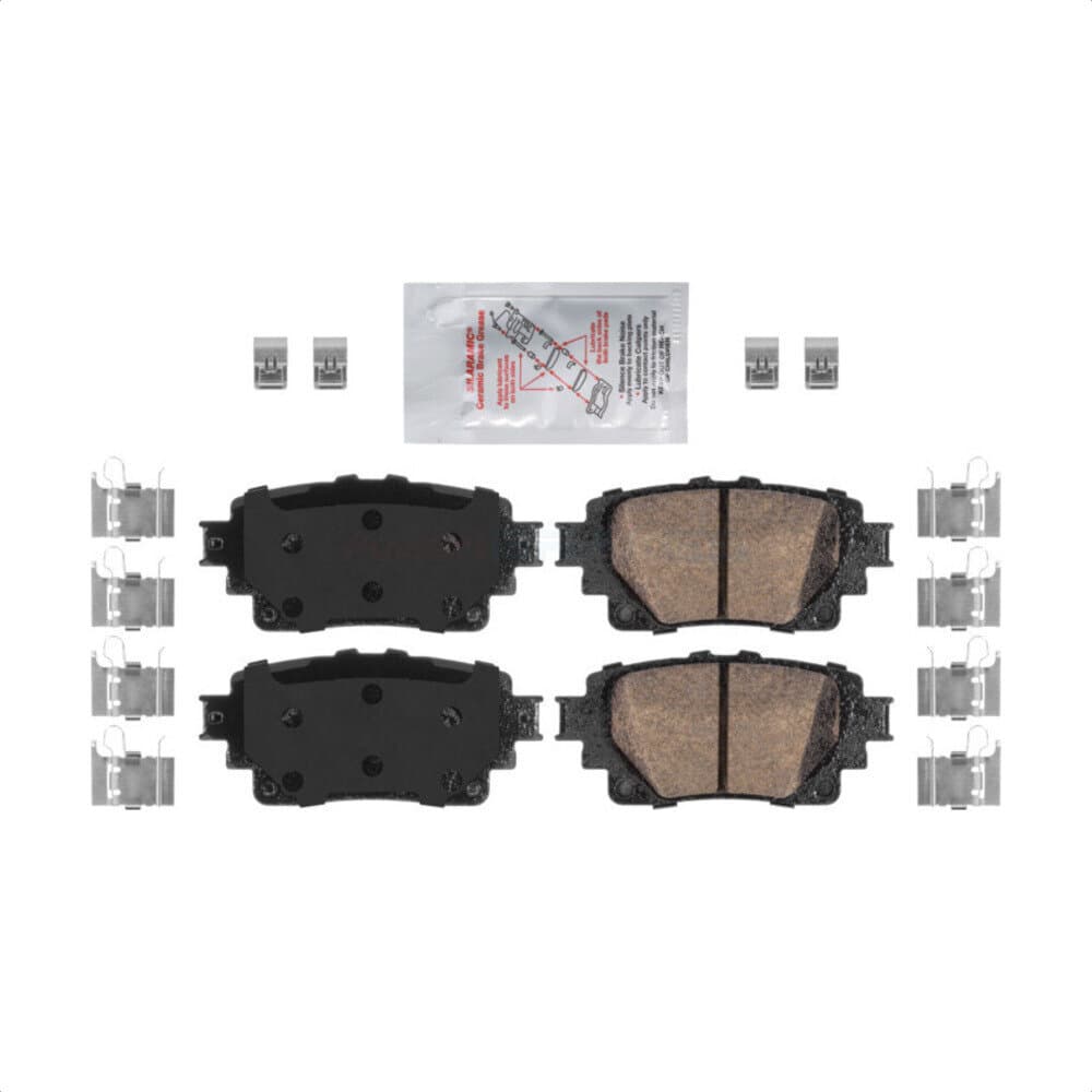 AmeriBRAKES - NWF-PRC2305 - Rear Disc Brake Pad image 1