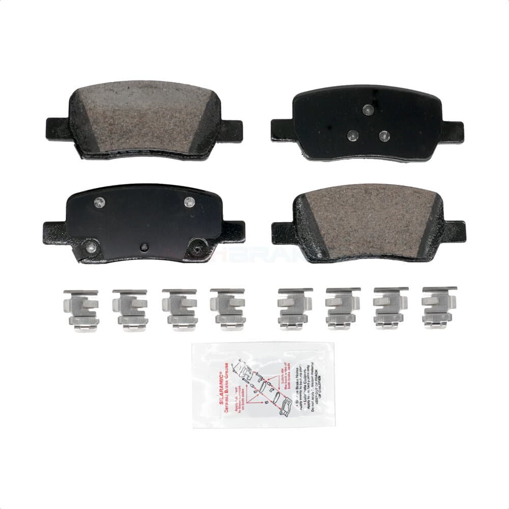 AmeriBRAKES - NWF-PRC2381 - Rear Disc Brake Pad image 1