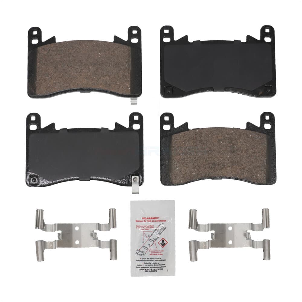 AmeriBRAKES - NWF-PRC2418 - Front Disc Brake Pad image 1