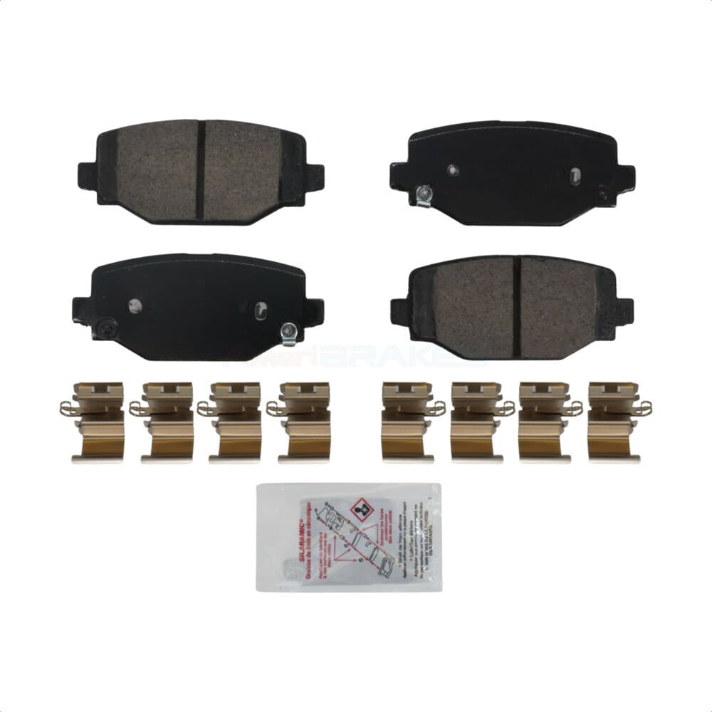 AmeriBRAKES - NWF-PRC2460 - Rear Disc Brake Pad image 1