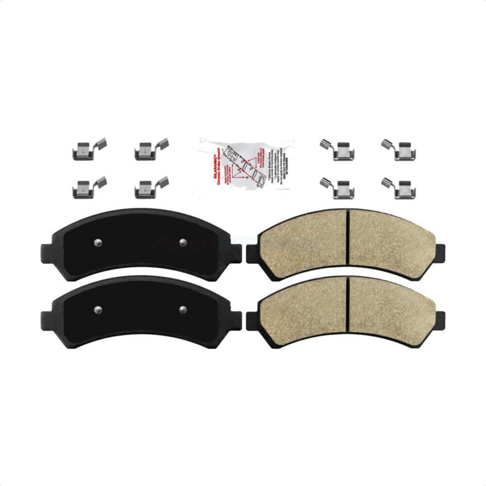 AmeriBRAKES - NWF-PRC726 - Front Disc Brake Pad image 1