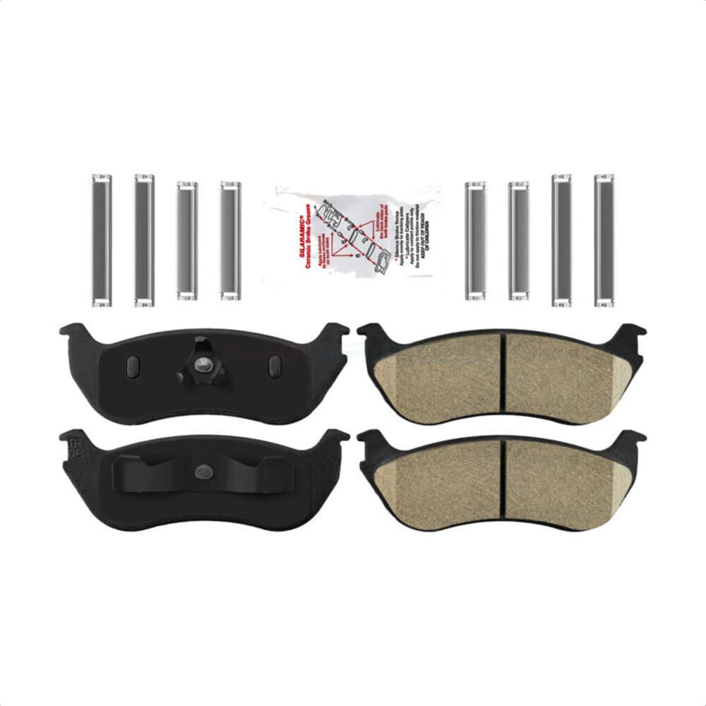 AmeriBRAKES - NWF-PRC881 - Rear Disc Brake Pad image 1