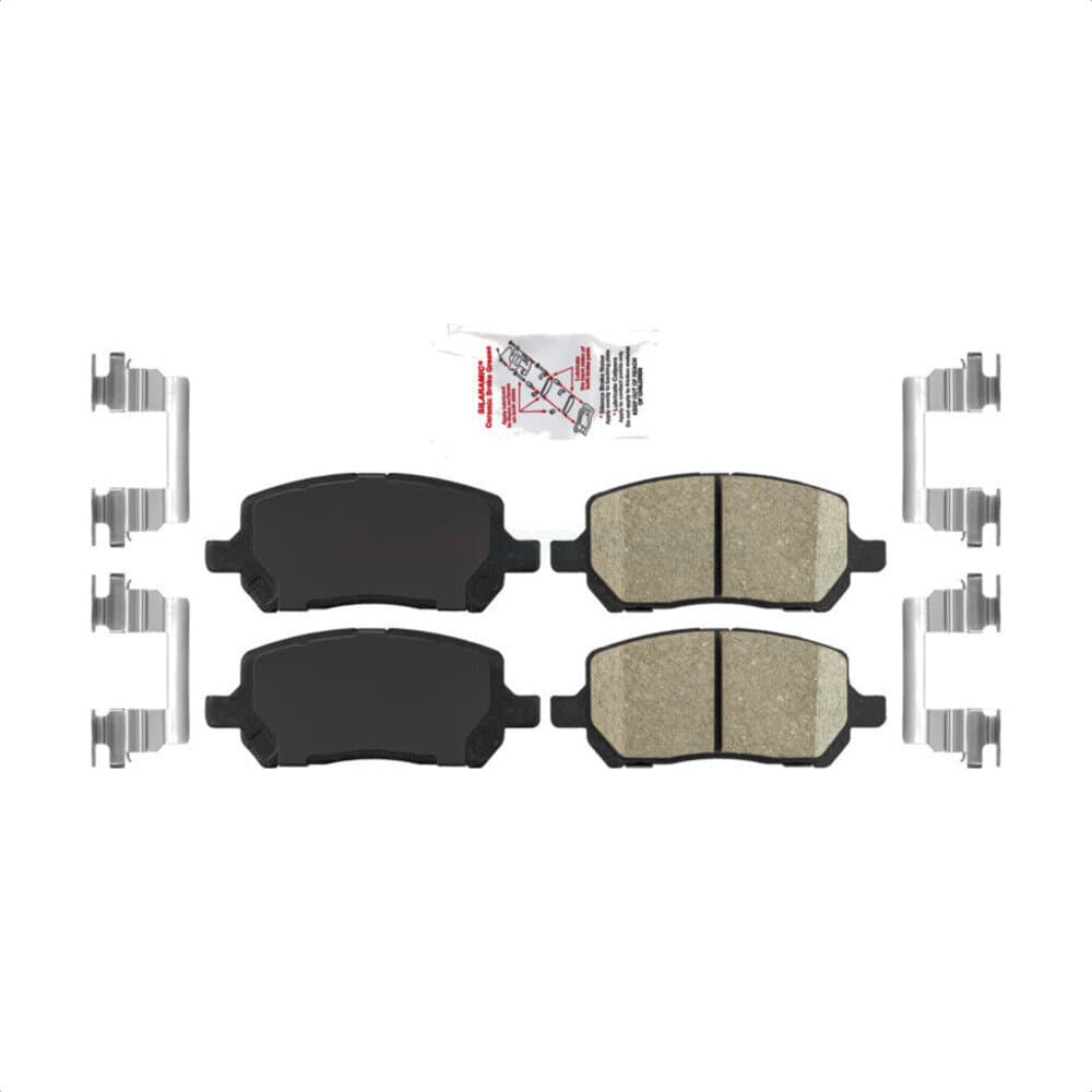 AmeriBRAKES - NWF-PRC956 - Front Disc Brake Pad image 1