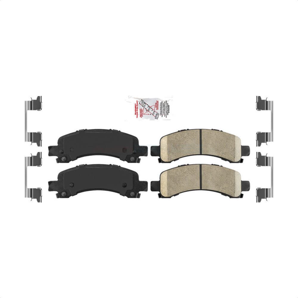 AmeriBRAKES - NWF-PRC974A - Rear Disc Brake Pad image 1