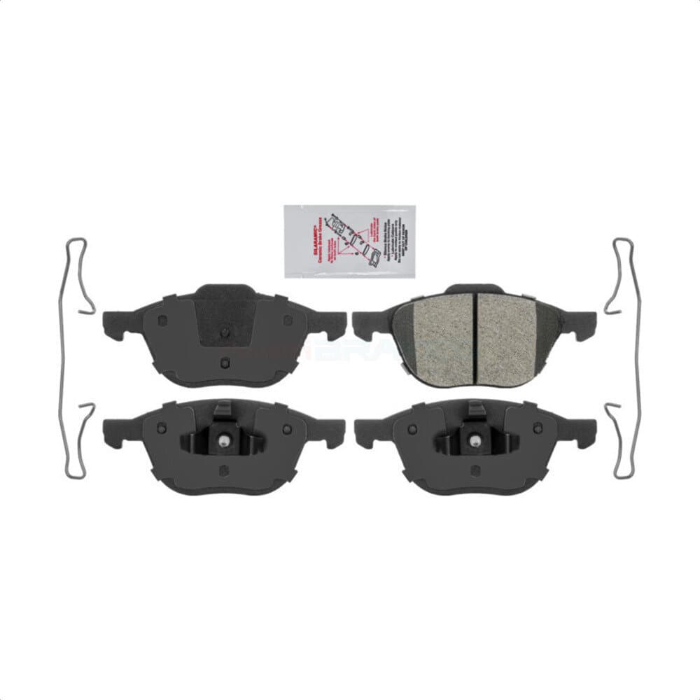 AmeriBRAKES - NWF-PRM1044 - Front Disc Brake Pad image 1