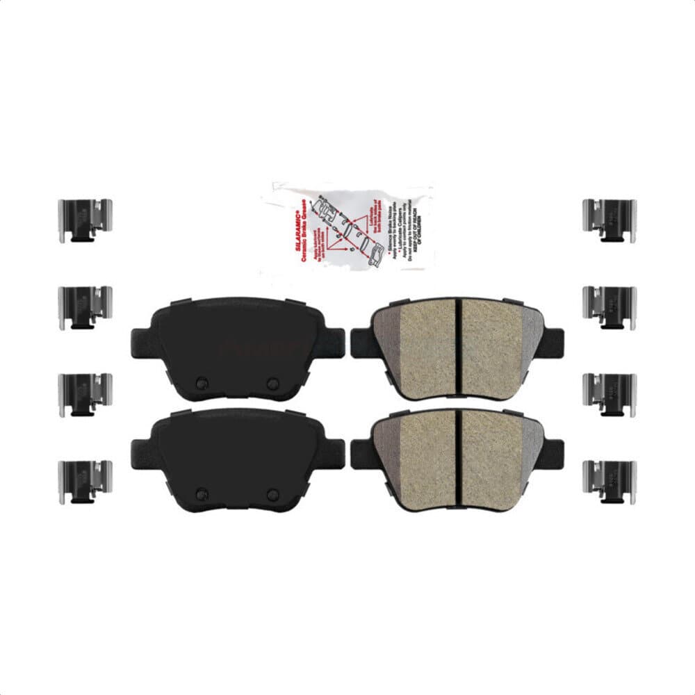 AmeriBRAKES - NWF-PRM1456 - Rear Disc Brake Pad image 1