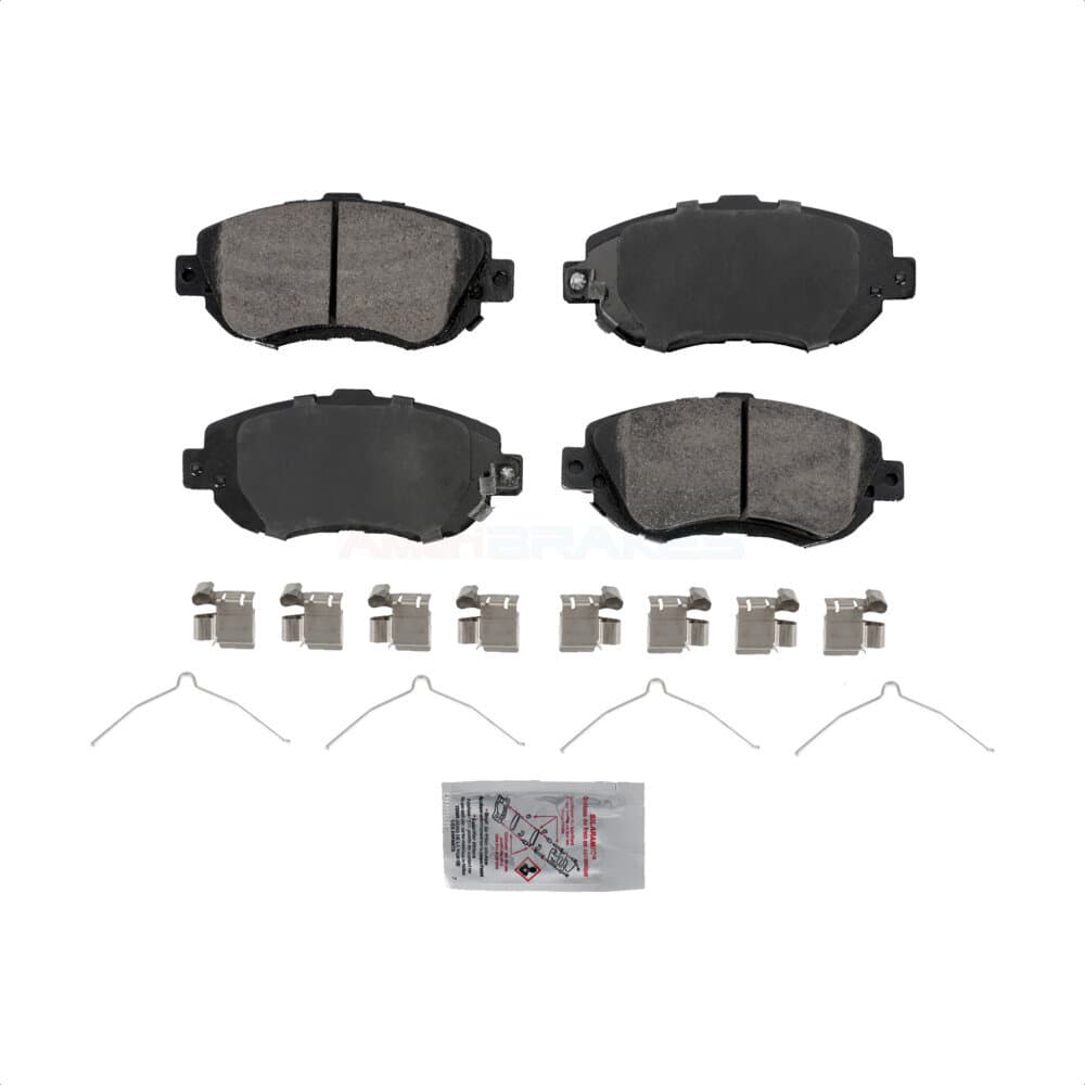 AmeriBRAKES - NWF-PRM2201 - Rear Disc Brake Pad image 1