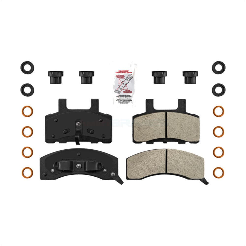 AmeriBRAKES - NWF-PRM370 - Front Disc Brake Pad image 1