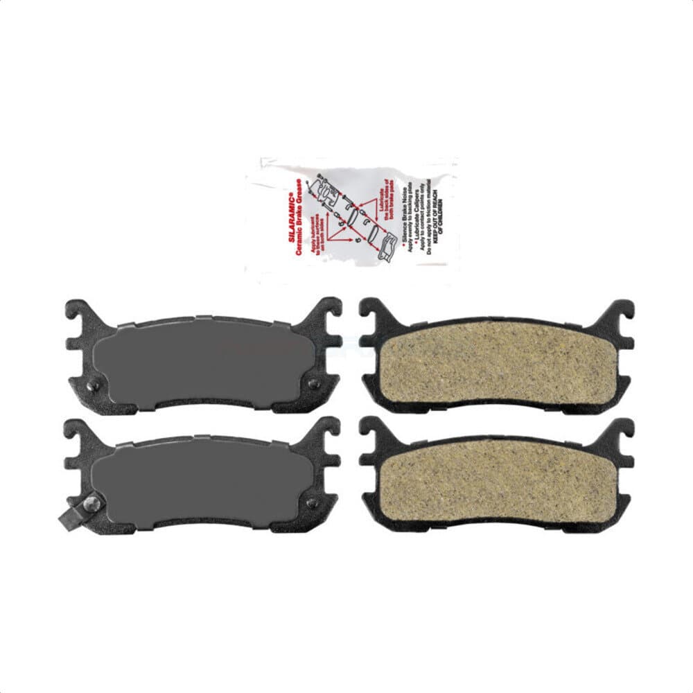 AmeriBRAKES - NWF-PRM636 - Rear Disc Brake Pad image 1