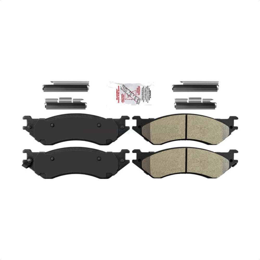 AmeriBRAKES - NWF-PRM702 - Front Disc Brake Pad image 1