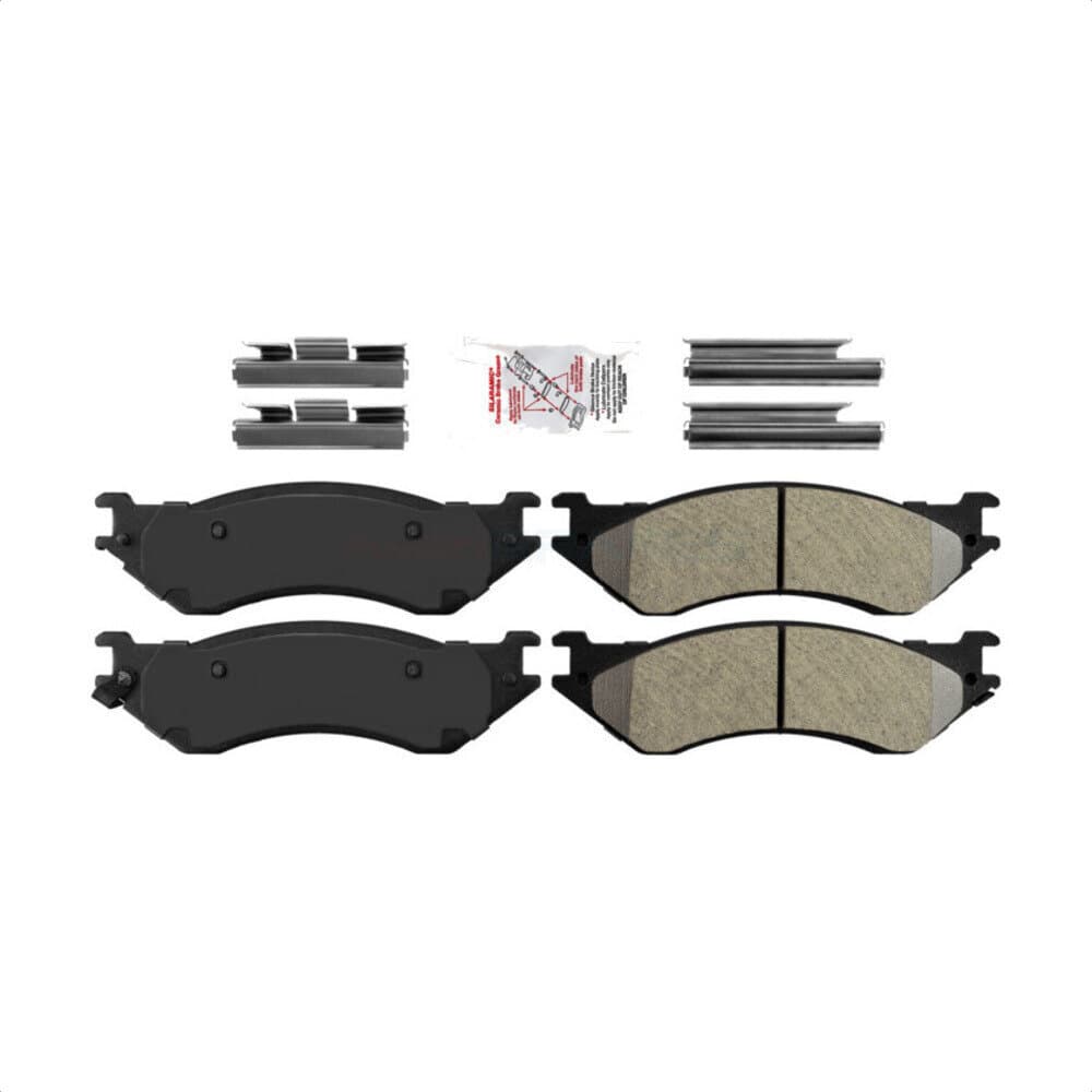 AmeriBRAKES - NWF-PRM702A - Rear Disc Brake Pad image 1