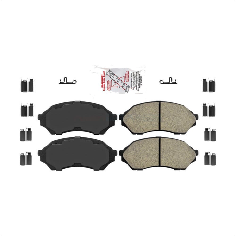 AmeriBRAKES - NWF-PRM798 - Front Disc Brake Pad image 1
