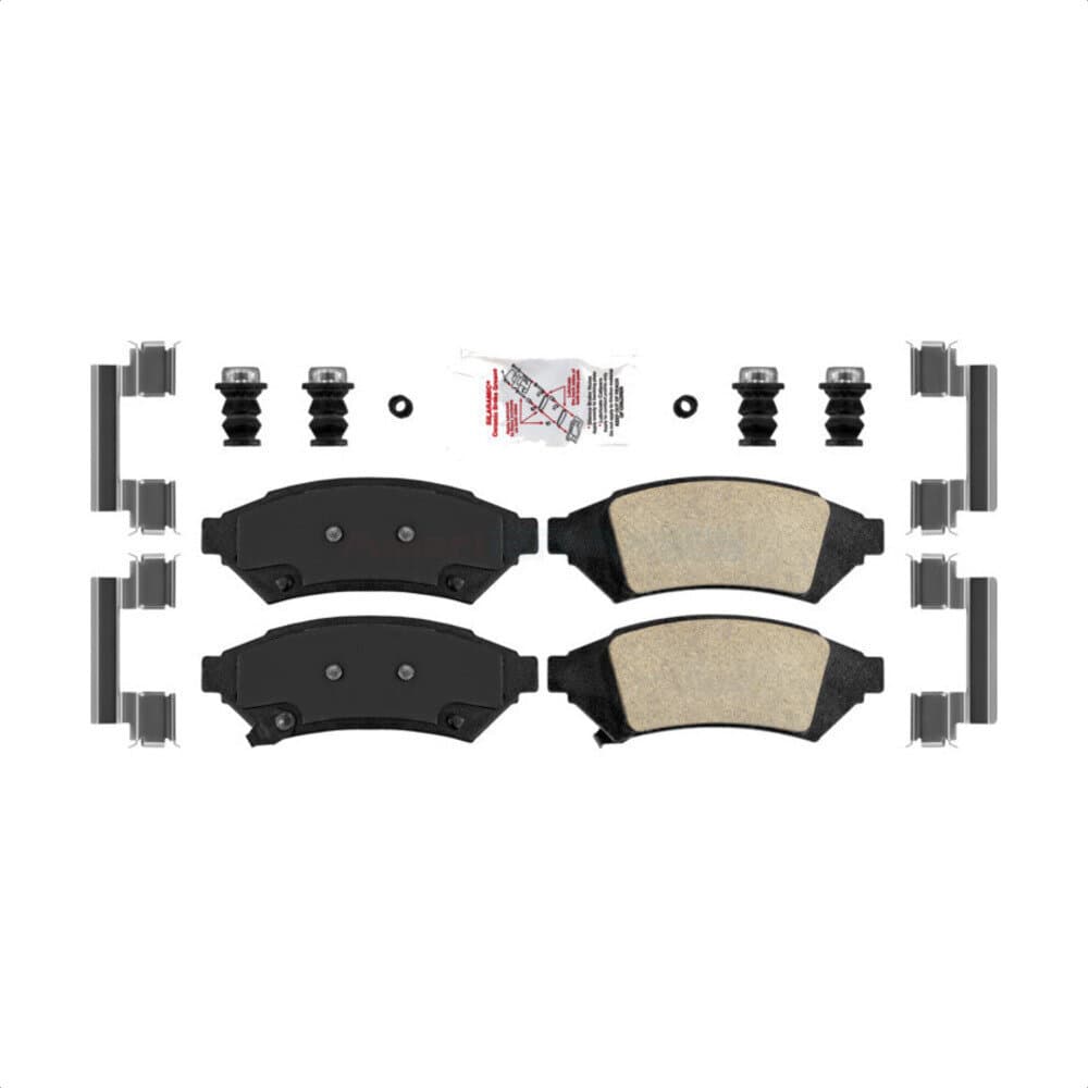 AmeriBRAKES - NWF-PTC1000 - Front Disc Brake Pad image 1