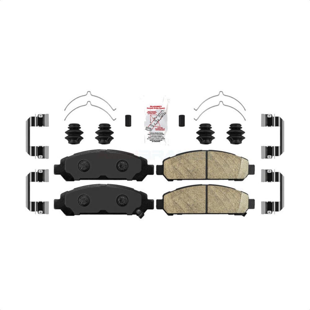 AmeriBRAKES - NWF-PTC1401 - Front Disc Brake Pad image 1