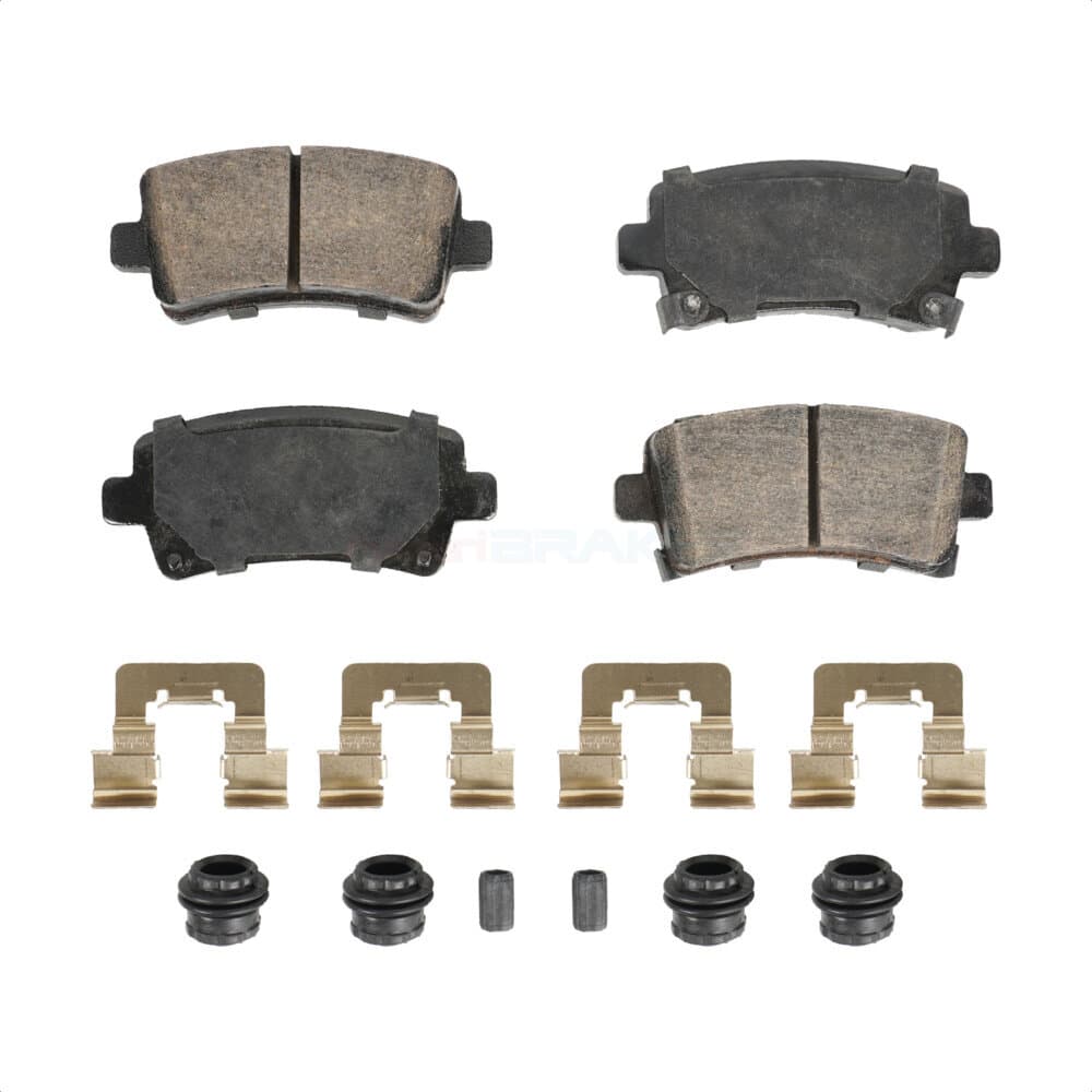 AmeriBRAKES - NWF-PTC1430A - Rear Disc Brake Pad image 1