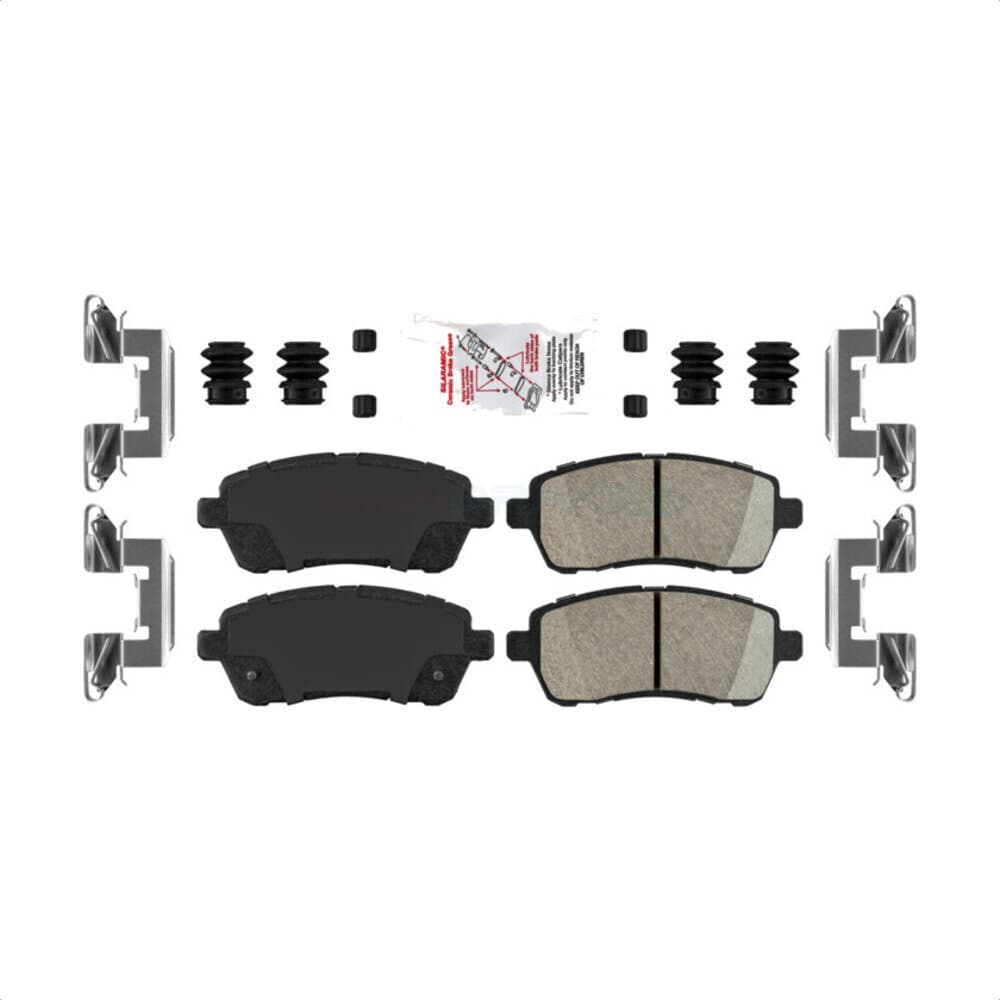AmeriBRAKES - NWF-PTC1454 - Front Disc Brake Pad image 1