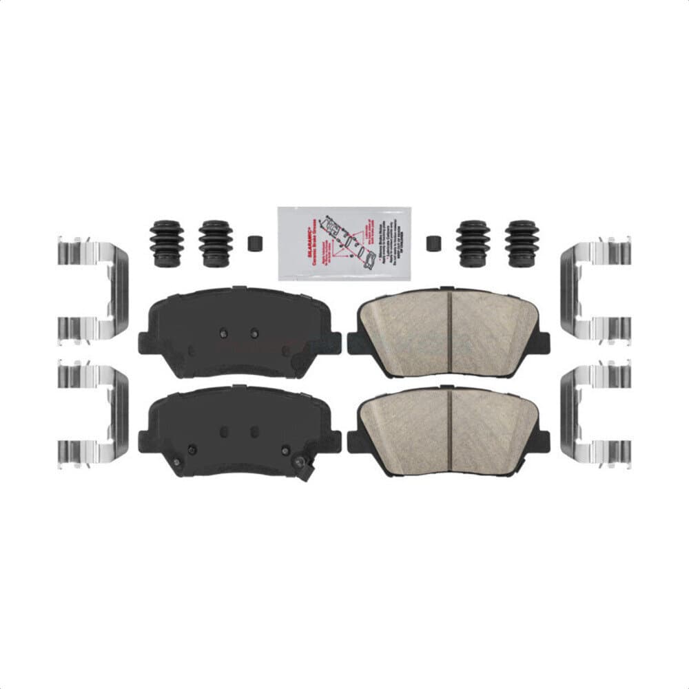 AmeriBRAKES - NWF-PTC1687 - Front Disc Brake Pad image 1