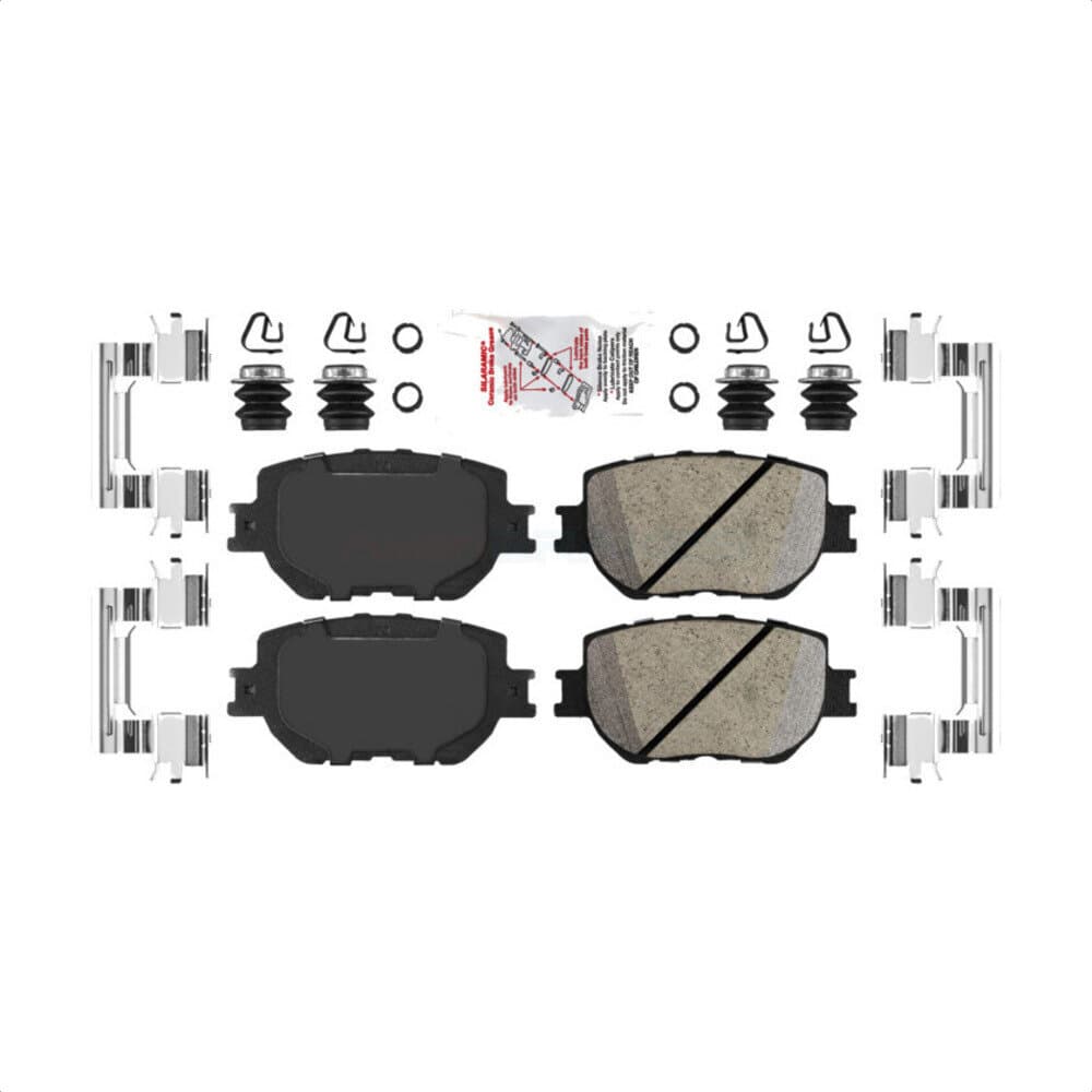 AmeriBRAKES - NWF-PTC1733 - Front Disc Brake Pad image 1