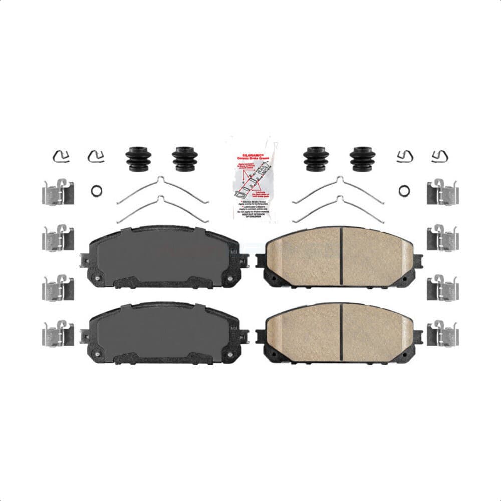 AmeriBRAKES - NWF-PTC1843 - Front Disc Brake Pad image 1