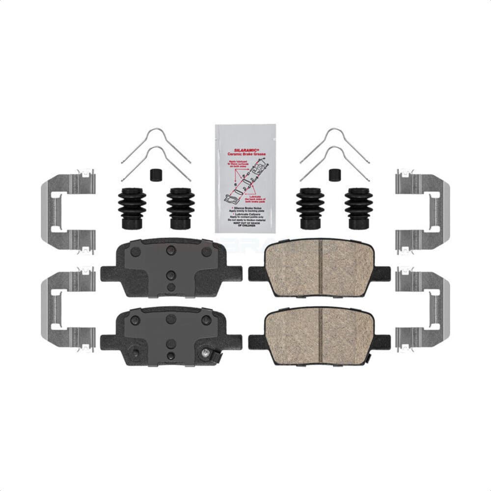 AmeriBRAKES - NWF-PTC1914 - Rear Disc Brake Pad image 1