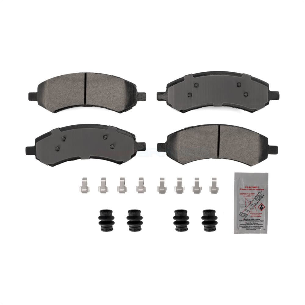 AmeriBRAKES - NWF-PTM1084 - Front Disc Brake Pad image 1