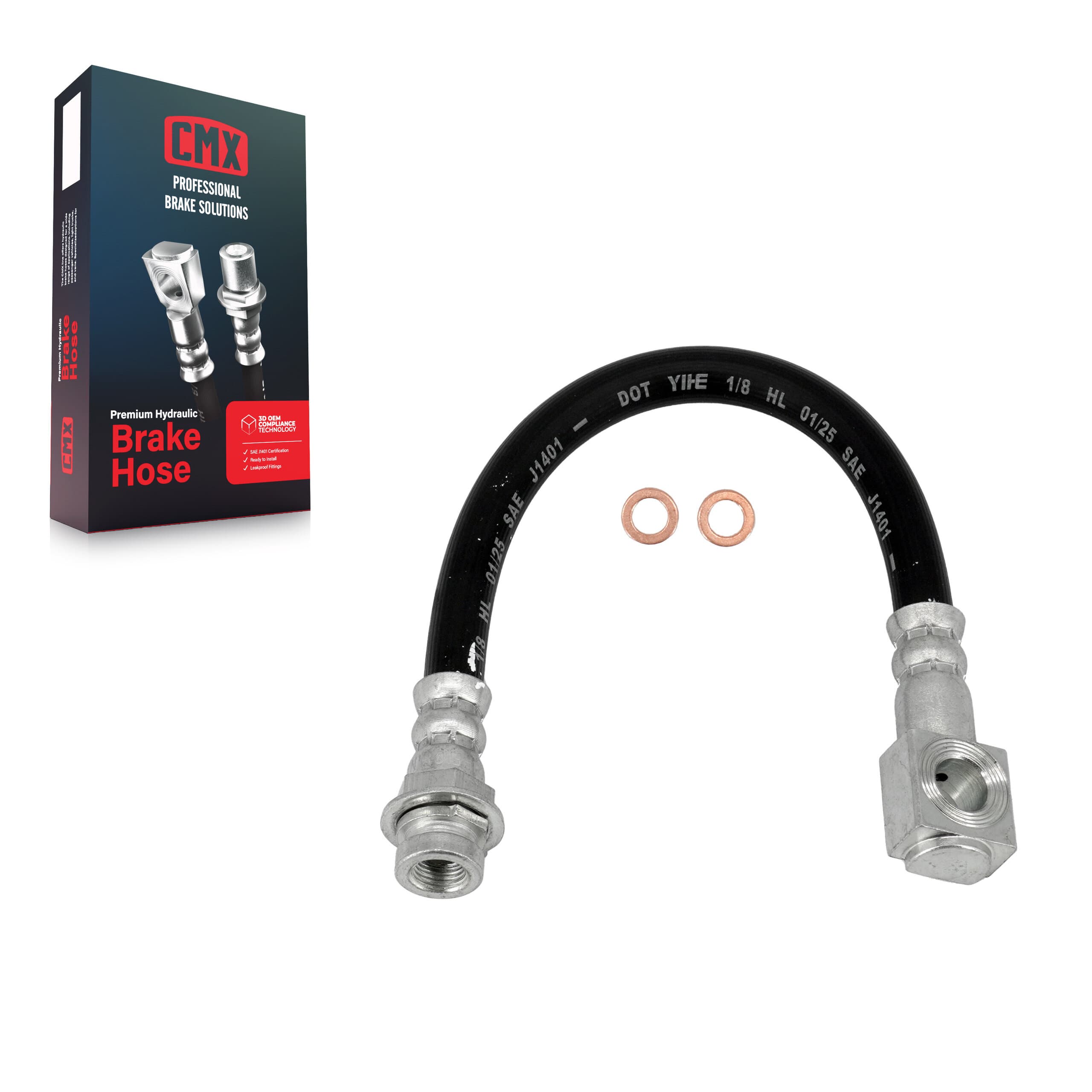 CMX - 12-H380469 - Rear Right Brake Hydraulic Hose image 1