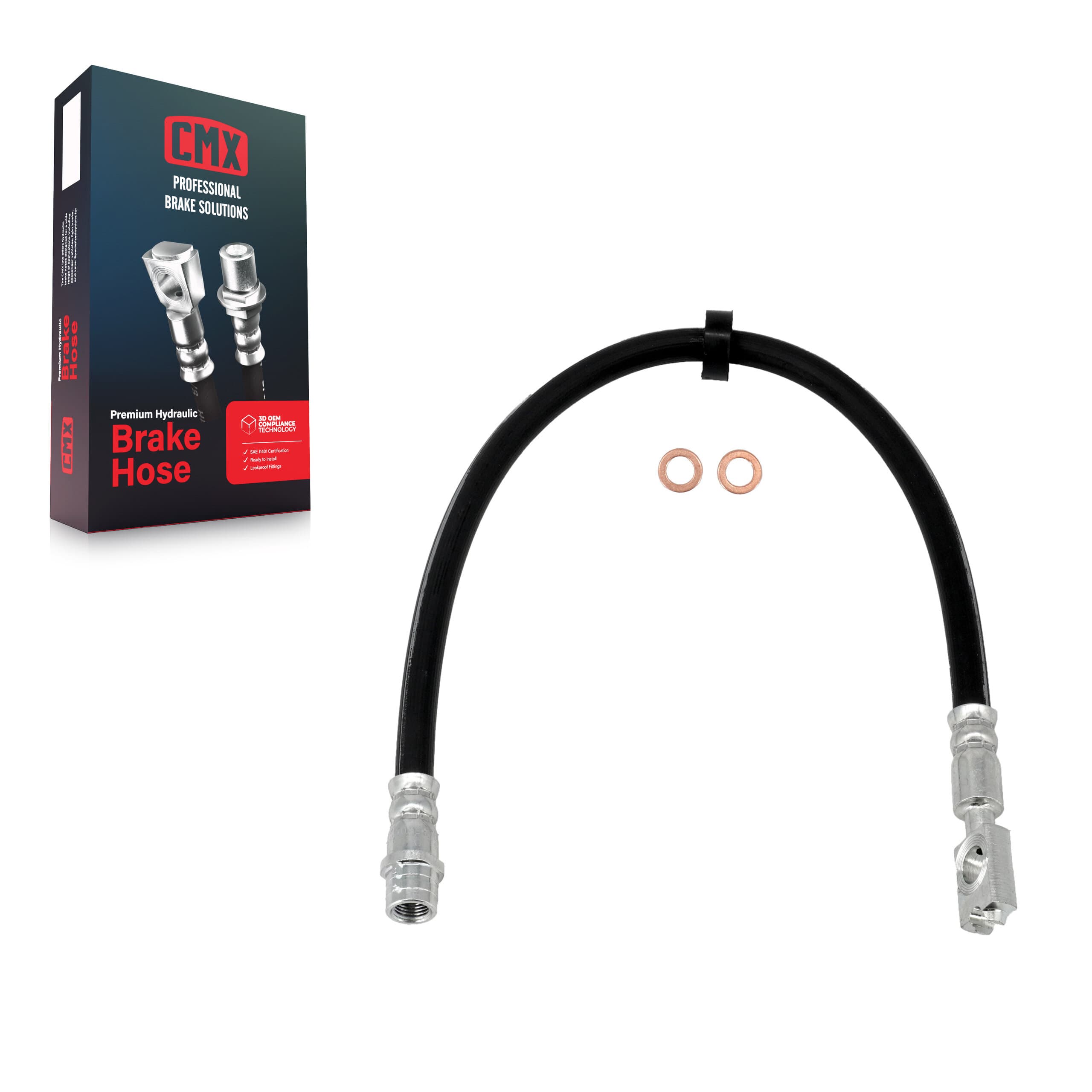 CMX - 12-H620001 - Front Brake Hydraulic Hose image 1