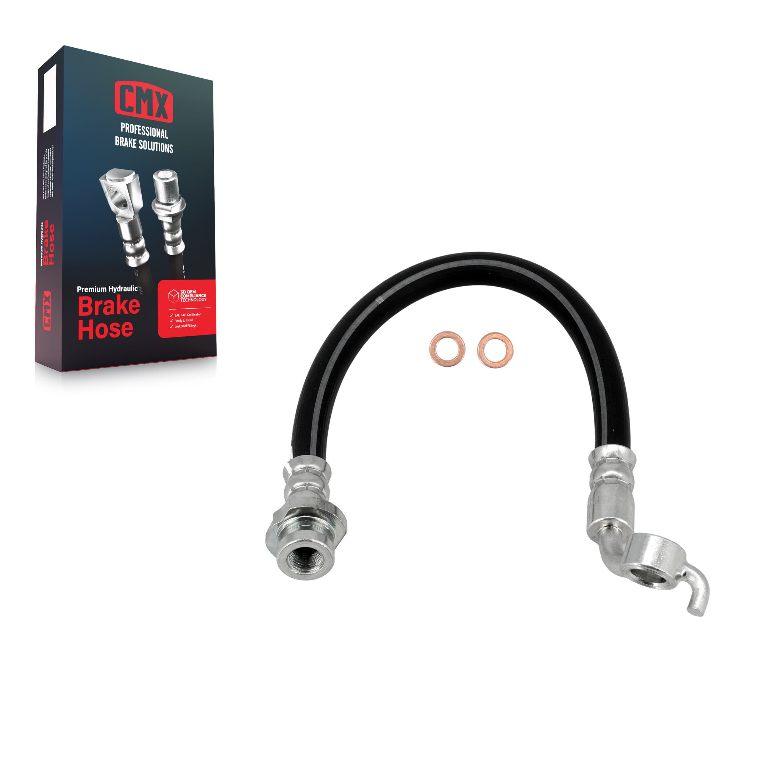 CMX - 12-H620131 - Rear Right Brake Hydraulic Hose image 1