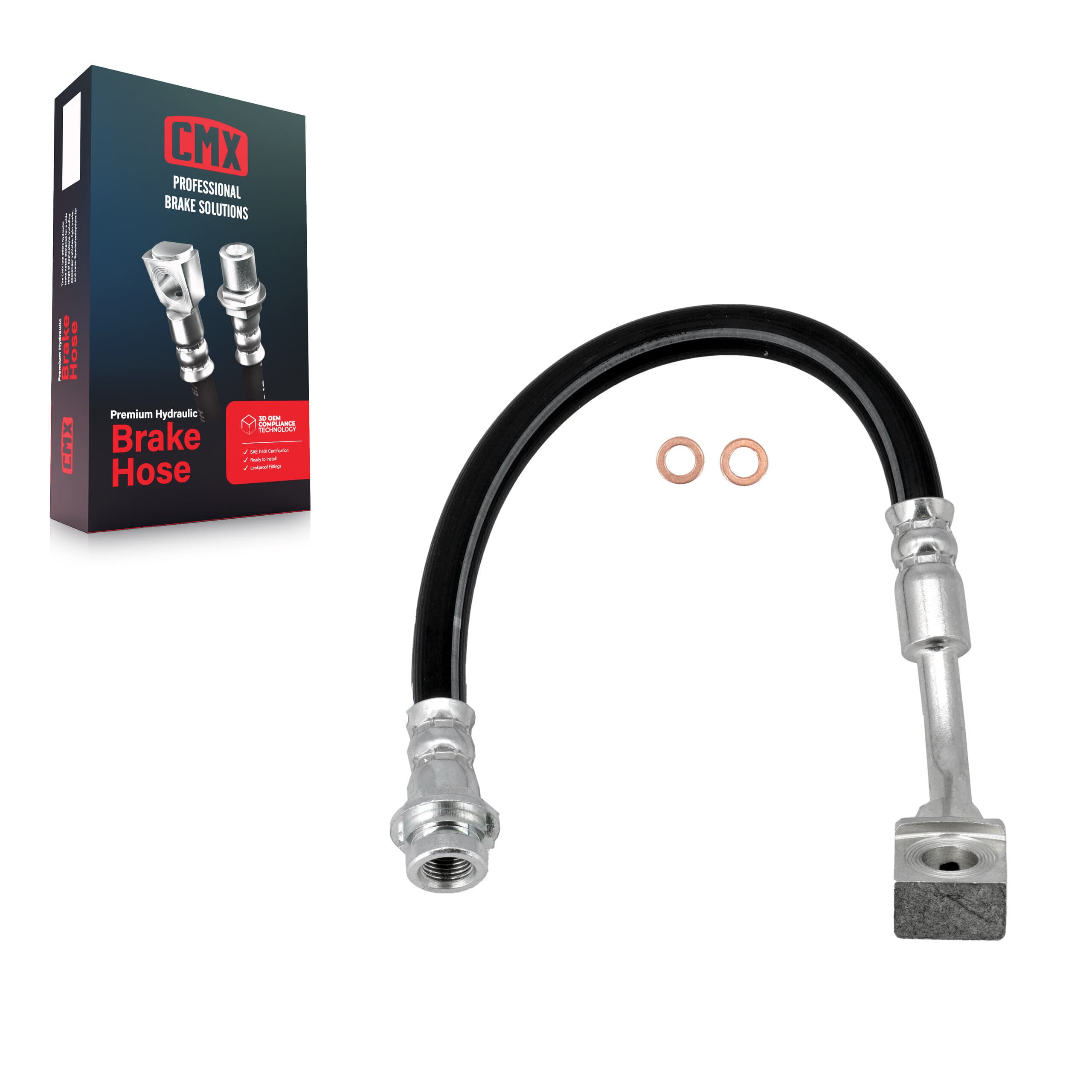 CMX - 12-H620465 - Rear Right Brake Hydraulic Hose image 1