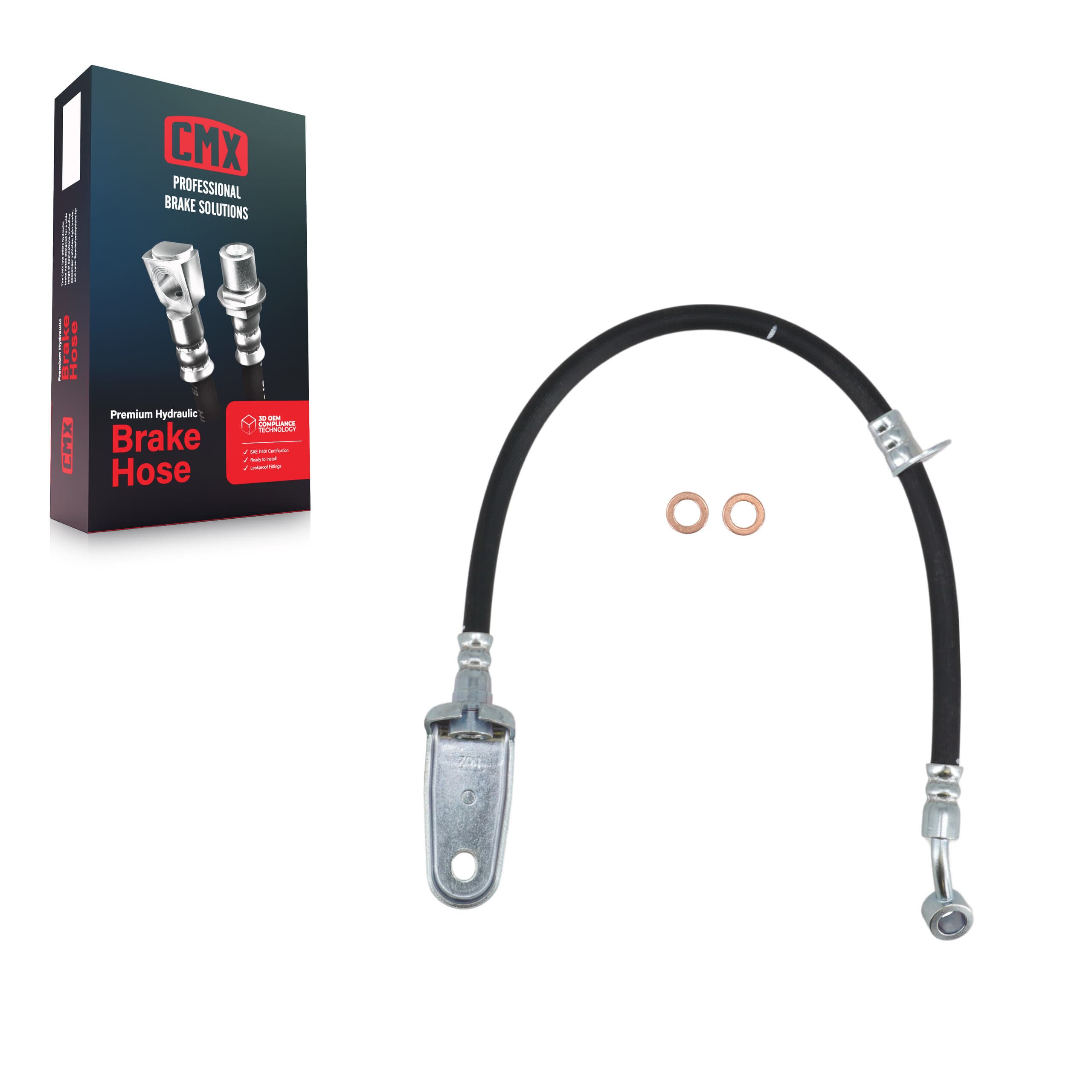 CMX - 12-H620750 - Rear Right Brake Hydraulic Hose image 1