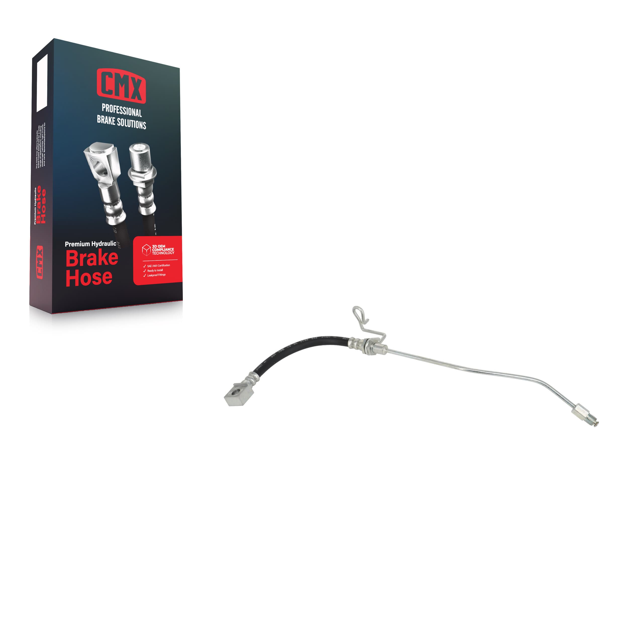 CMX - 12-H620921 - Rear Left Brake Hydraulic Hose image 1