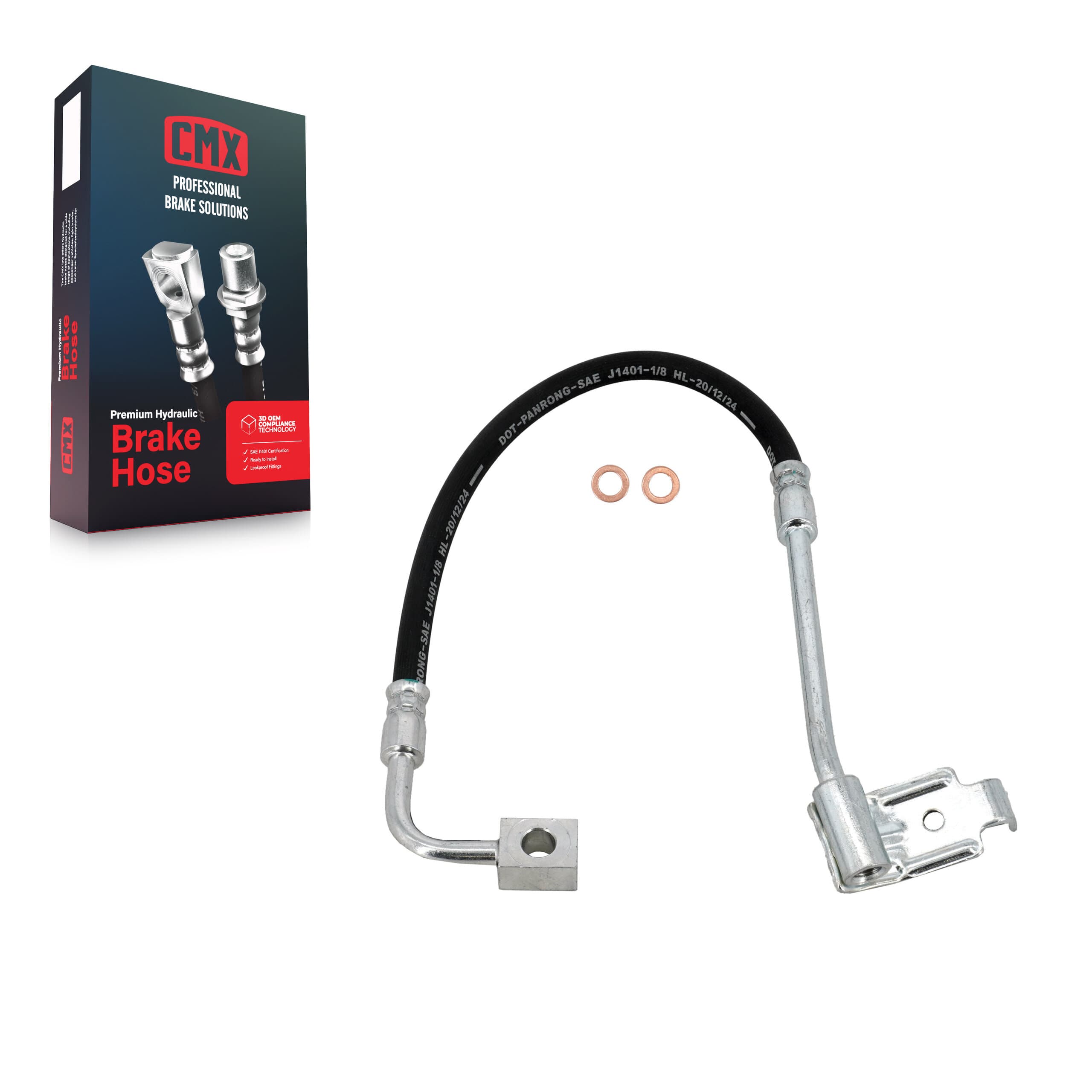 CMX - 12-H620923 - Rear Right Brake Hydraulic Hose image 1