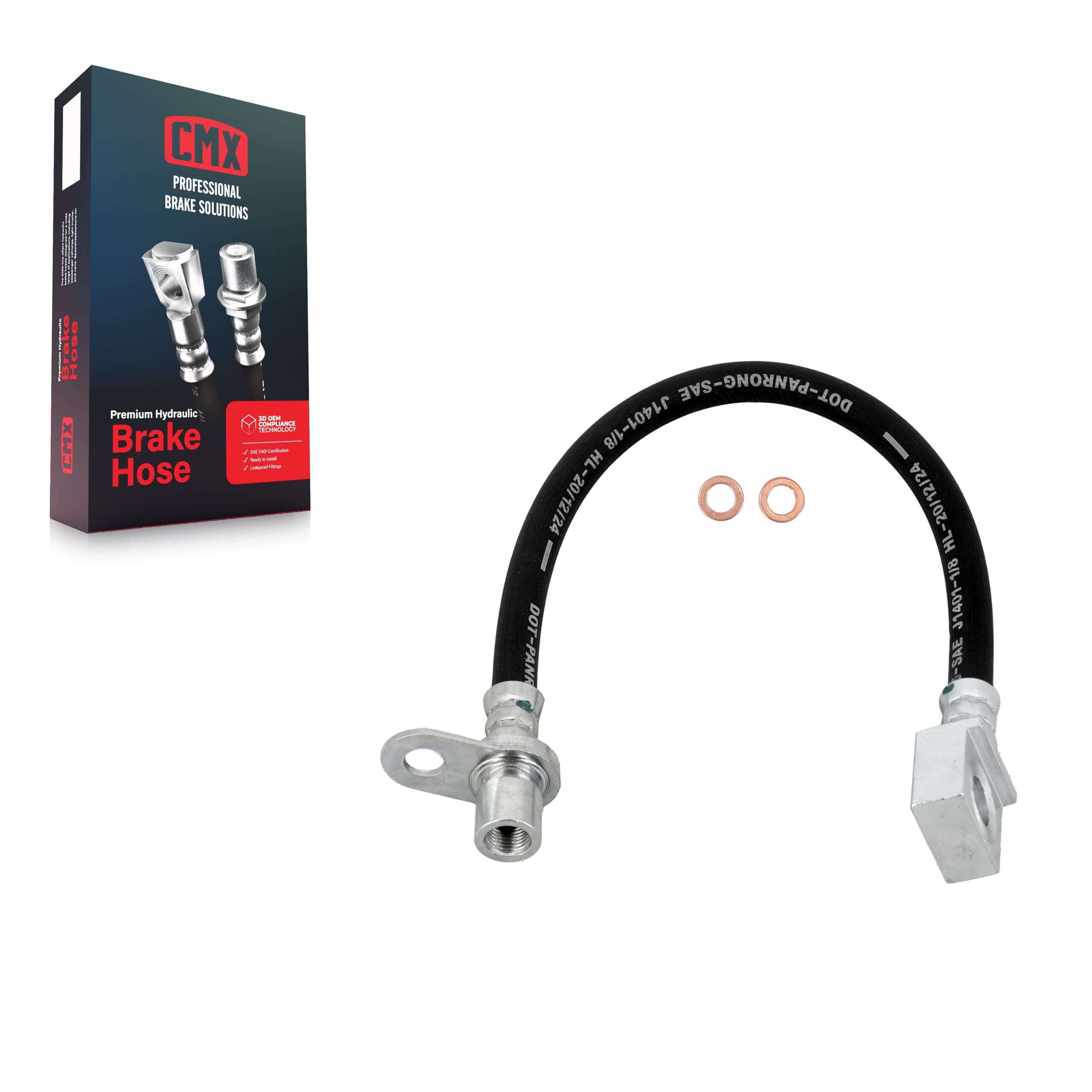 CMX - 12-H620935 - Front Brake Hydraulic Hose image 1